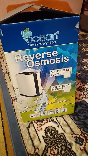 filter su: Ocean Reverse Osmosis su təmizləmə sistemi Model: OCN-RO 452 CS LED — 2