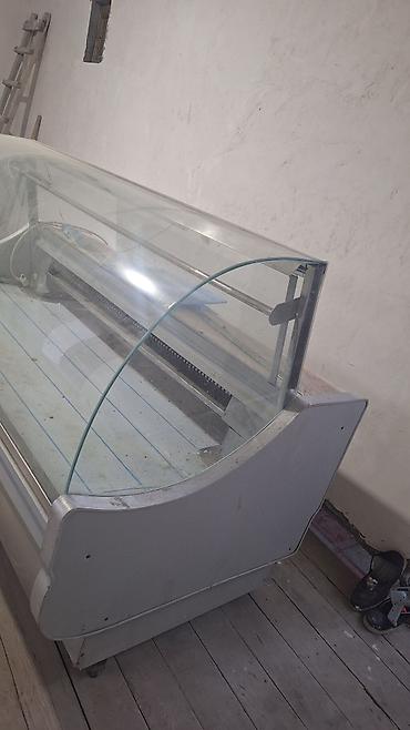 vitrin panel: Sənaye tipli vitrinli soyuducu - Tip: Üstü şüşəli, ön tərəfi yekə — 5