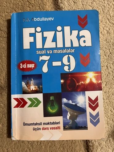 Azərbaycan dili: 7-9-cu siniflər üçün nəzərdə tutulmuş bu fizika dərsliyi S.Q