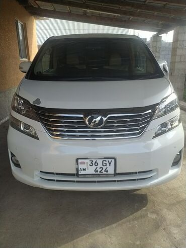 чехол для салона авто: Toyota Vellfire: 2011 г., 2.5 л, Вариатор, Бензин, Минивэн