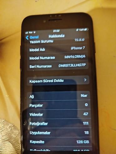 iphone 7: IPhone 7, 128 GB, Qara, Barmaq izi — 4