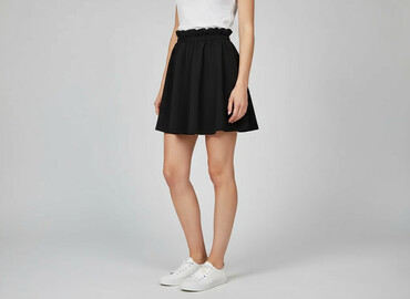 plisowane spódnice welurowa: Shein, Women`s skirt, size S