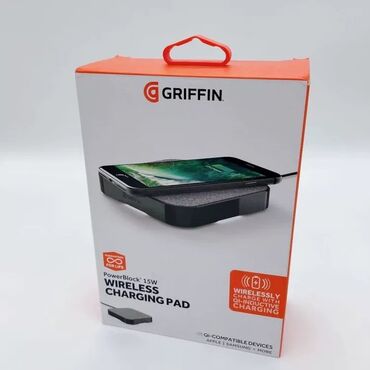 авто зарядка для телефона: Продаю беспроводную зарядку griffin. 15вт. Оригинал. Новый