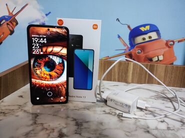 ıphone 13 pro max ikinci el fiyat: Xiaomi Redmi Note 13, 256 GB, rəng - Qara, 
 Sensor, Barmaq izi, İki sim kartlı