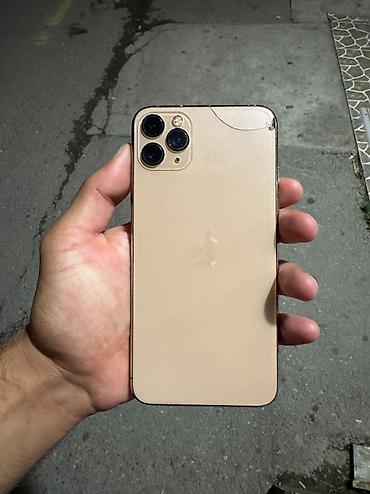 iphone 11 pro max gold: IPhone 11 Pro Max, 64 GB, Qızılı, Barmaq izi, Face ID — 1