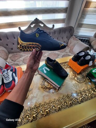 Кроссовки и спортивная обувь: Мужские кроссовки, 44, Puma, Новый, цвет - Черный, Платная доставка — 7