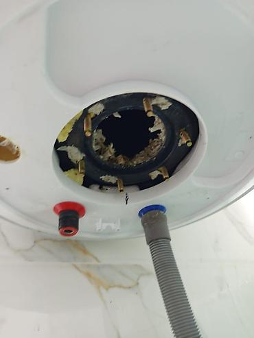 Установка водонагревателей: Профессиональная чистка водонагревателей Ariston 24/7. Что делаем: - — 11