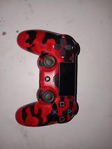 xbox core: Геймпад Sony DualShock 4 (PS4) с кастомным корпусом Red Camouflage. - — 1