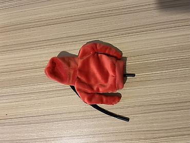 mini mercedes: Məhsul: Avtomobil sürət qolu üçün mini “hoodie” örtük - Rəng: qırmızı — 3