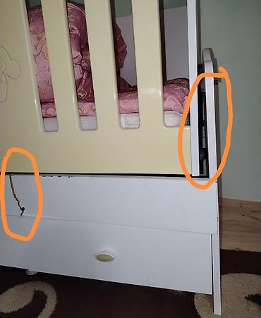 uşaq bezi: Şəkillərdə də göründüyü kimi, ön hissəsindəki ağ taxta panel qopub — 5