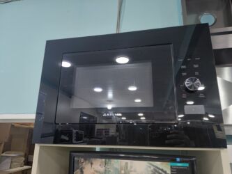 Мясорубки: Микроволновка Sigma, Встраиваемая, С микроволнами, цвет - Черный, Новый