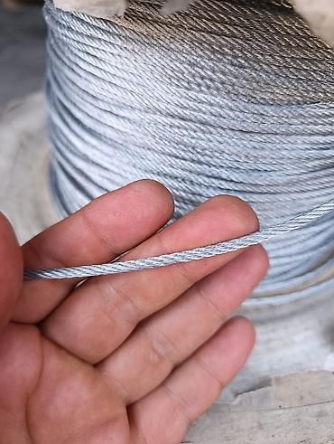 vintir: Parnik Bağçılıq Bağcılıq üçün Polad tros halatlar - Material: yüksək — 6