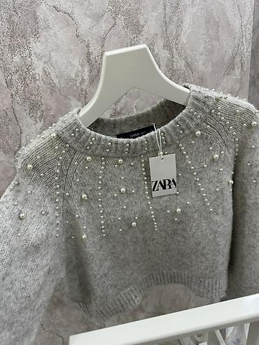 Sviterlər: Sviter, Zara, M, rəng - Boz — 1