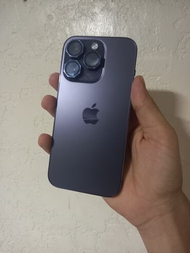 телефоны айфон 14: IPhone 14 Pro, 128 ГБ, Deep Purple