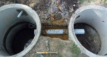 Железобетонные (ЖБИ) кольца для септика: ЖБИ кольца под ключ установка ! Двух и трех камерные Под септики — 26