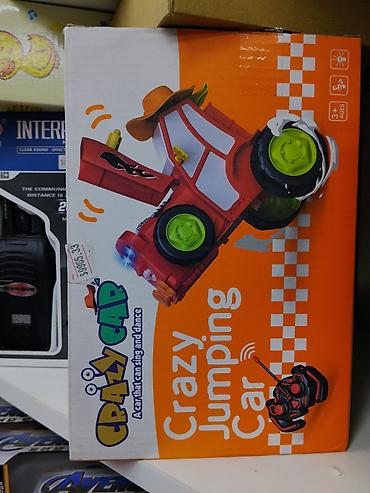 Игрушки: Игрушка Crazy Jumping Car — радиоуправляемая «безумная» машинка — 1