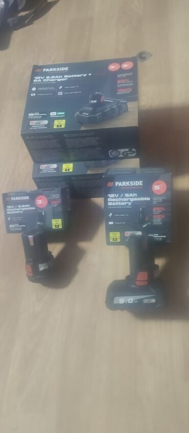 Setovi akumulatorskog alata: PARKSIDE X12V Team – baterije i punjač za aku alate - Set: 12V 2,5Ah — 7