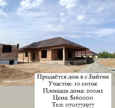 Продажа домов: Дом, 200 м², 4 комнаты, Агентство недвижимости, ПСО (под самоотделку)