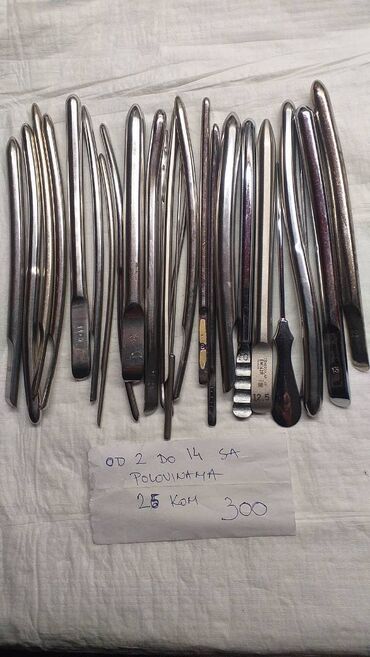 Ostali medicinski proizvodi: Hirurški ginekološki instrumenti 
kao sa slika 
Ne odgovaram na SMS — 15