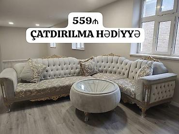 Künc divan, İşlənmiş, Açılan, Bazalı, Ödənişli çatdırılma