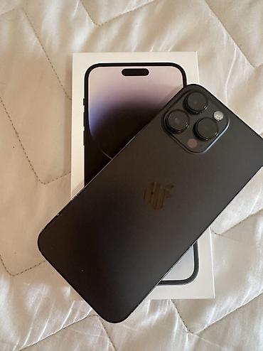 IPhone 14 Pro Max, Б/у, 128 ГБ, Черный, 78 %