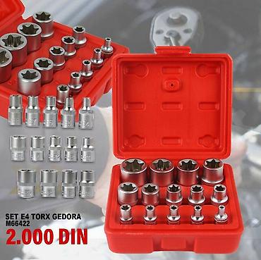 parkside cirkular: Set E4 TORX gedora M66422 - Komplet nasadnih gedora sa TORX — 1