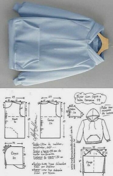 Толстовки, худи: Женская верхняя швея универсал стаж работы 29 лет 1) Серый худи с — 8