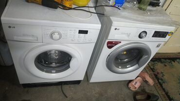 куплю бу стиральную машинку: Стиральная машина LG, Б/у, Автомат, До 5 кг, Компактная