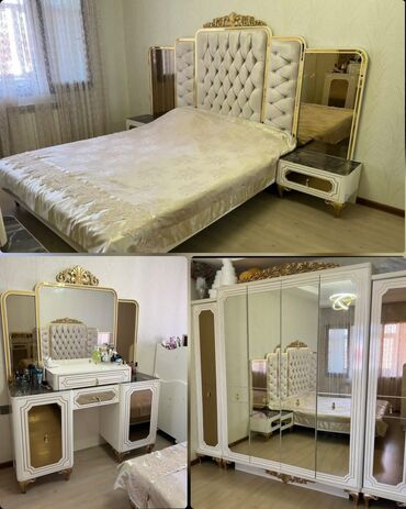 Divan və kreslo dəstləri: İkinəfərlik çarpayı, İşlənmiş