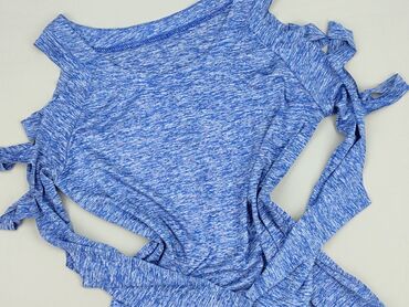 bluzki na jedno ramię długi rękaw: Women's blouse, size L