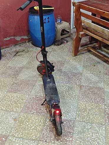 Электросамокаты: Elektrik skuter – Toba ST-4M - Güclü ön və arxa asqı sistemi: Qırmızı — 2