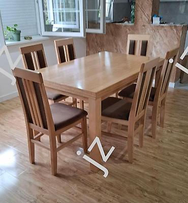Kocka sto
Dimenzije: 40
Cena,: 230€
Stolice dupli naslon
Cena : 44€ na lalafo.rs Kocka sto
Dimenzije: 40
Cena,: 230€
Stolice dupli naslon
Cena : 44€