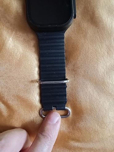 Aksesuarlar: Ağıllı saat – qara rəng, düzbucaqlı sensor ekranlı model. Silikon — 3