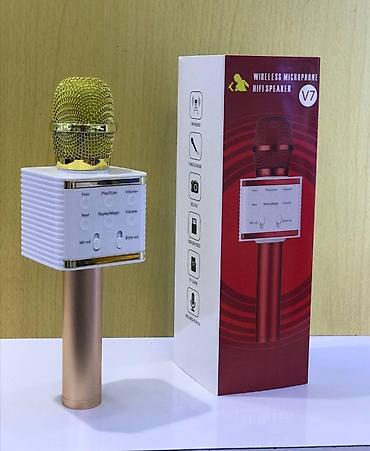 usb kit bluetooth: Bluetooth karaoke mikrofon v7 zlatni. bluetooth karaoke mikrofon v7 — 1