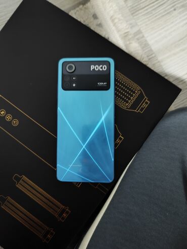 поко f6 pro: Poco X4, түсү - Көгүлтүр