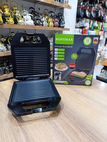 qırıl aparati: Гриль цвет - Черный, Новый, Платная доставка