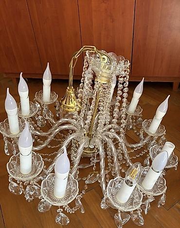 omid cilcıraq: Çılçıraq, 10 və daha çox lampa, Xrustal — 1