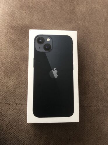 iphone 8 ekran qiymeti: İphone 13 128GB Midnight qutu Apple sticker və sim kart çıxarmaq üçün