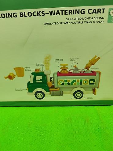 Игрушки: Поливалка машинка игрушка музыкальная🚛 Комплектация товара — 9