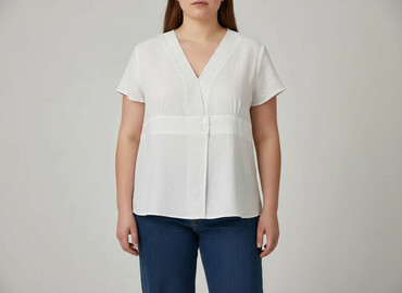 Blouses: Women's blouse, size XL