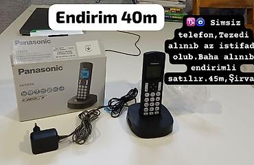 kontakt home redmi note 15: Panasonic KX-TGC310 simsiz ev/ofis telefonu Xüsusiyyətlər: - DECT — 1
