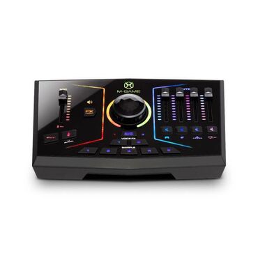 esim: M-Audio M-Game RGB Dual ( Yayıncılar üçün Səs Kartı TikTok / Twitch