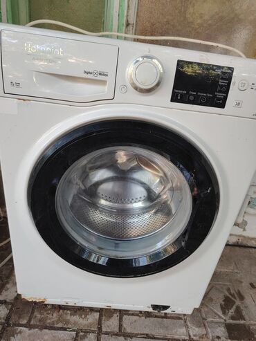 balçəkən maşın: Paltaryuyan maşın Hotpoint Ariston, 6 kq, İşlənmiş, Avtomat, Qurutmasız, Kredit yoxdur, Ünvandan götürmə