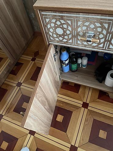 Мебель на заказ: Прямой стол, Без стула, С полками, С выдвижными ящиками, Ламинат простой — 2