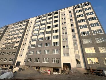 срочно продаю однокомнатную квартиру: 1 бөлмө, 54 кв. м, 107-серия, 1 кабат, ПСО (өзү оңдоп түзөтүп бүтүү үчүн)