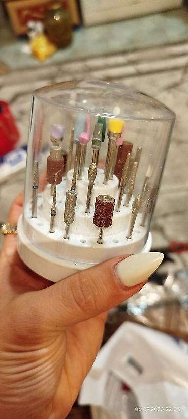 ofis masa üstü aksesuar: Isdrilzasyonnan sonra,freyz başlıqları,daha sdrel saxlamaq üçün qapalı — 3