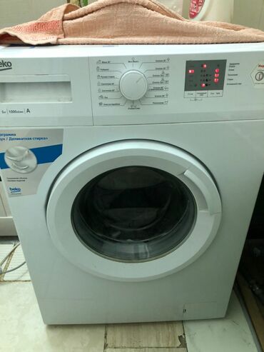 резиновые ножки для стиральной машины: Кир жуучу машина Beko, Колдонулган, Автомат, 5 кг чейин, Компакттуу
