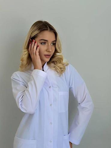 Медицинская одежда: Медицинский халат "Стамбул" Мед халат не мнется Мед костюм Опер халат — 10