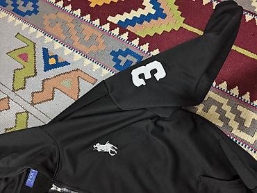 pull and: Мужская толстовка, M, Polo Ralph Lauren, Б/у, цвет - Черный — 3