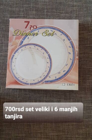 Kuhinjski setovi: Tanjiri i posudje posude za secer i kafu, cinije — 13